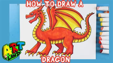 How To Draw A Dragon For Kids - Seasonopposition12