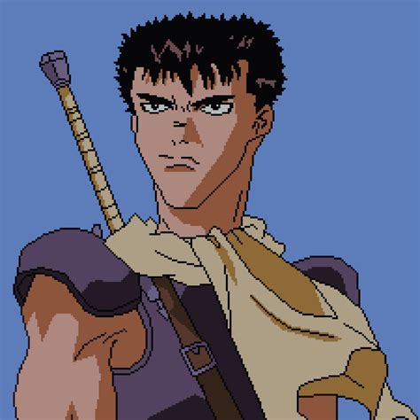 Berserk Guts Pixel Art by SirJuepir on DeviantArt