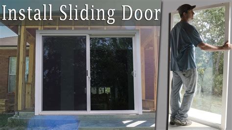 How To Frame A Sliding Door Opening | Webframes.org