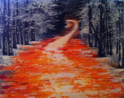 Autumn Path #Art #abstract #fineart #handmade #unique #viragofineart ...