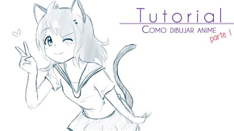 Tutorial ۰• Como dibujar anime [parte 1] Cuerpo femenino •۰ - YouTube