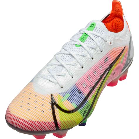 Nike Mercurial Vapor Dragonfly 14 Elite FG - White & Metallic Silver ...