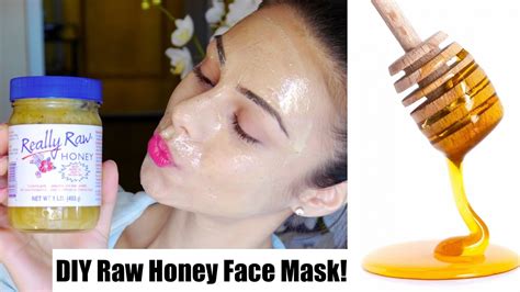 DIY Honey Face Mask! ♥ (Perfect for Sensitive Acne-Prone Skin) - YouTube