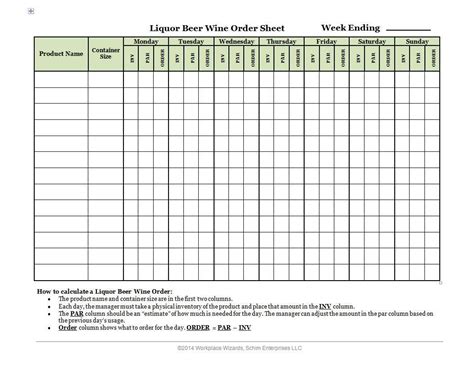 Bar Stocktake Spreadsheet Spreadsheet Downloa bar stocktake spreadsheet ...