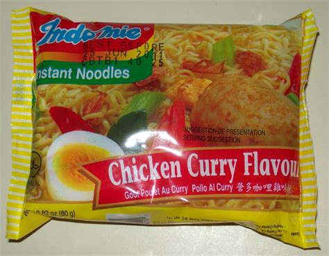 Ramen Butterfly: Indomie Chicken Curry Flavour Instant Noodles