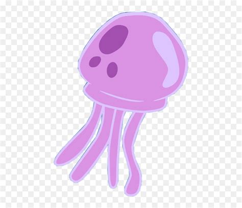 Spongebob Jellyfish Transparent Background, HD Png Download - vhv