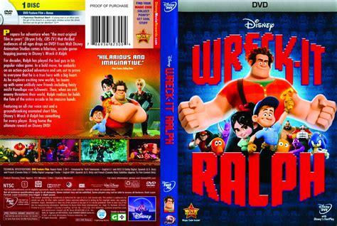 COVER DVD WRECK-IT RALPH - Capa Scan