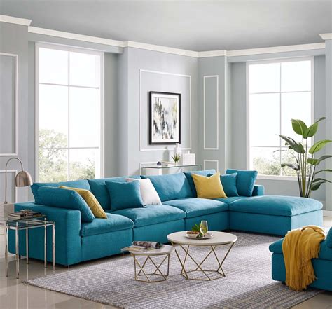 Blue Sofa Living Room Ideas - MAXIPX