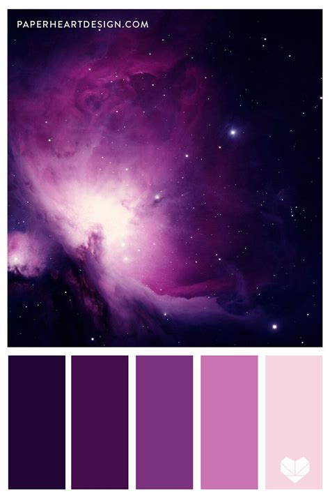 Outer Space Color Palette - Purple Color Scheme | Purple color schemes ...