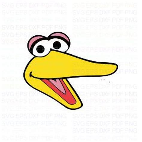 Sesame Street Big Bird Head Svg Sesame Street Sesame Street Crafts ...