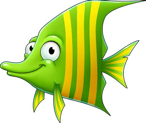 Green Cartoon Fish Clip art - Fishing caryoon png download - 3947*3335 ...