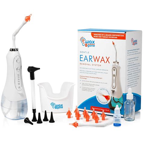 Buy WaxBgone Ear Wax Removal Kit - Complete Ear Cleaning Kit for Adults ...