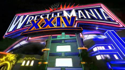 WWE Wrestlemania 24 grapics (1080p) - YouTube