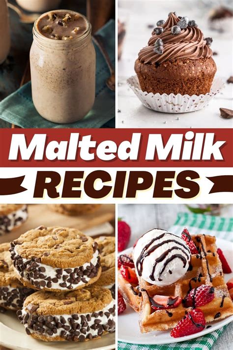 20 Marvelous Malted Milk Recipes (Shakes, Cakes, & More) - Insanely Good