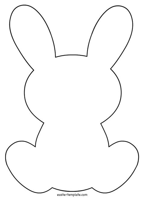 Bunny outline clip art at vector clip art png - Clipartix