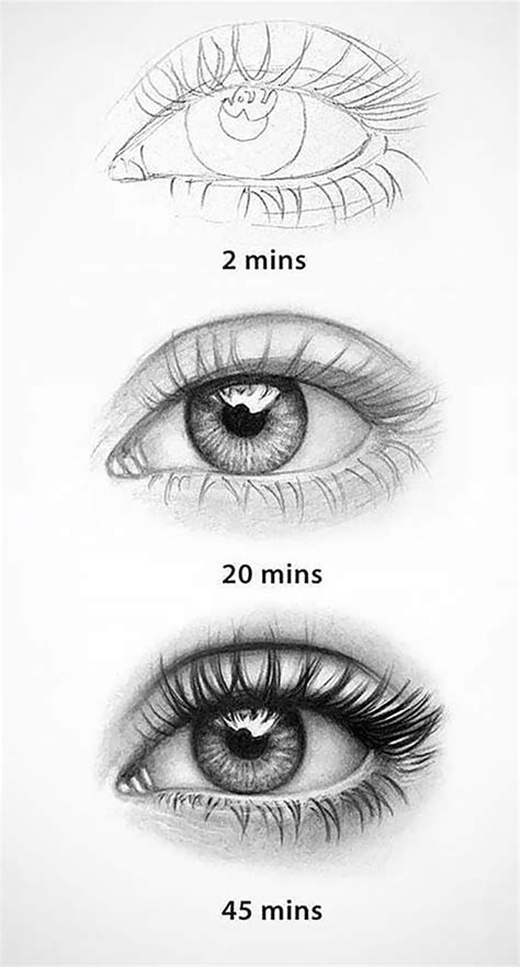 How To Draw Easy Cute Eyes