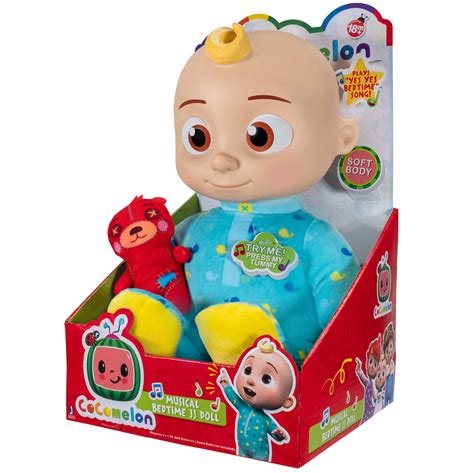 Cocomelon Musical Bedtime JJ Doll- CMW0016 - Toys 4 You