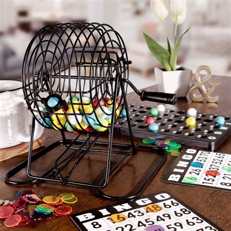 Buy Deluxe Bingo Game - Bingo Set with 300 Game Chips, 50 Cards, 6 in ...