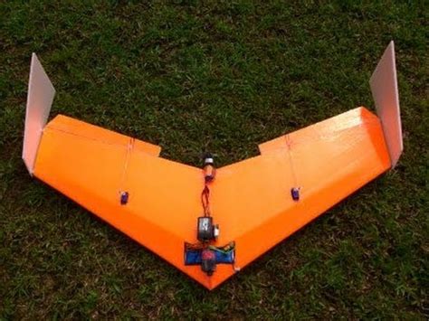 Build Super Simple Flying Wing ( delta wing ) RC - High Speed - (Tiko ...