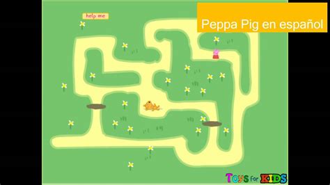 Nick Jr. Peppa Pig Maze Game - Free Online Games Peppa Pig Games - YouTube