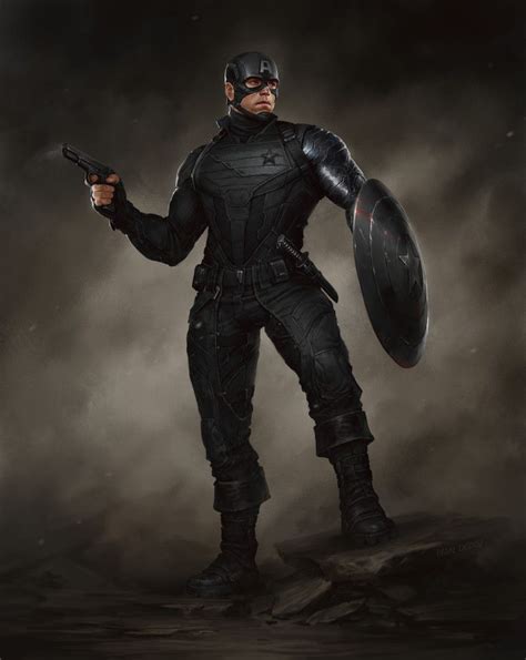 ArtStation - Bucky Barnes Captain America (Combat suit), Ivan Dedov ...