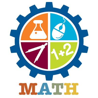 Math logo, Stem school, Common core math lessons