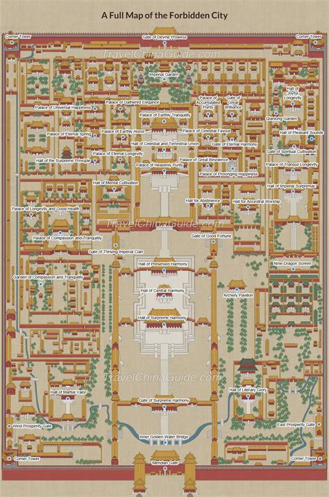 Map Of Forbidden City - Map Of Farmland Cave