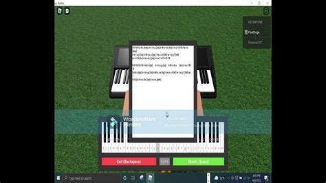 Fur elise | Roblox Piano Sheet - YouTube