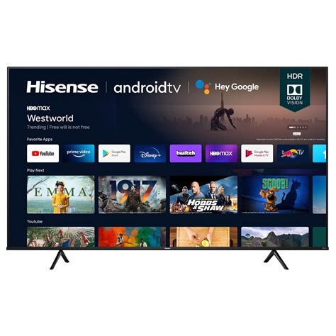 Hisense - 75 inch Class A6G Series LED 4K UHD Smart Android TV (75A6G ...