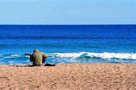 Chilling at the beach. | Free Photo - rawpixel