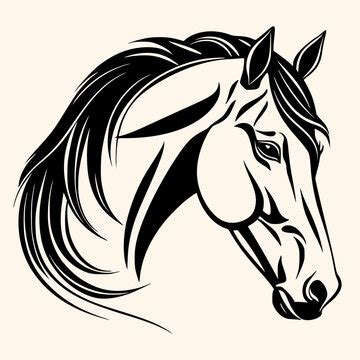 Horse Head Clipart