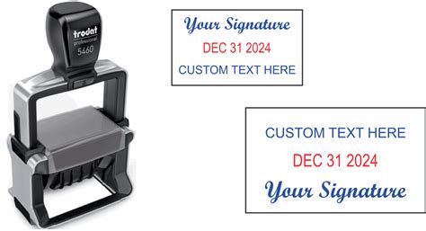 Custom Signature Stamp