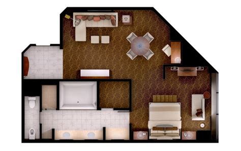 Mgm Signature 2 Bedroom Suite Floor Plan | Floor Roma