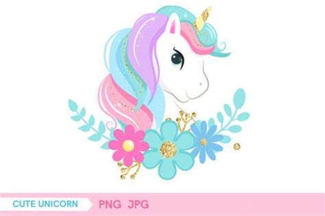 Unicorn Sublimation PNG, Glitter Unicorn Graphic by alyaromalya ...