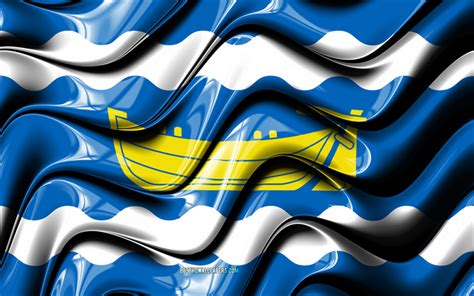 Download wallpapers Uusimaa flag, 4k, Regions of Finland ...