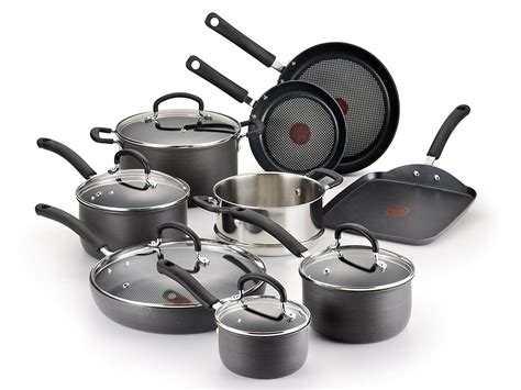 Jamie oliver t fal 10 piece anodized nonstick cookware set – Artofit