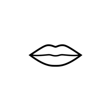 Download High Quality lips clipart outline Transparent PNG Images - Art ...