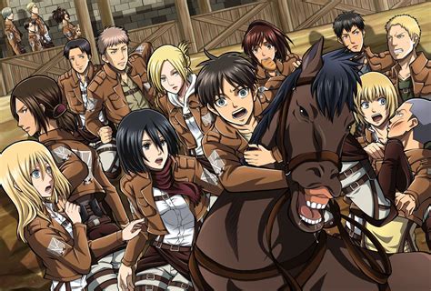 Attack On Titan Characters Wallpapers - Top Free Attack On Titan ...