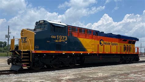 CSX debuts Chessie System heritage locomotive - Trains