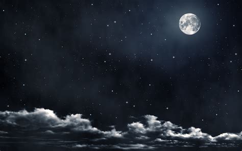 10 New Stars And Moon Wallpaper FULL HD 1920 × 1080 For PC Desktop Moon ...