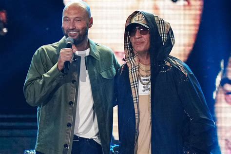 Derek Jeter Makes Surprise Appearance Onstage During Hip Hop 50 Show