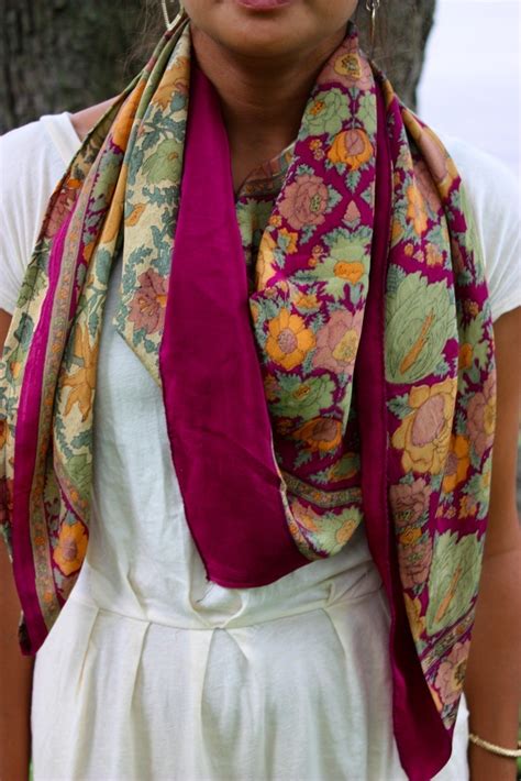 Easy Scarf Tutorial · How To Make A Silk Scarf · Sewing on Cut Out + Keep