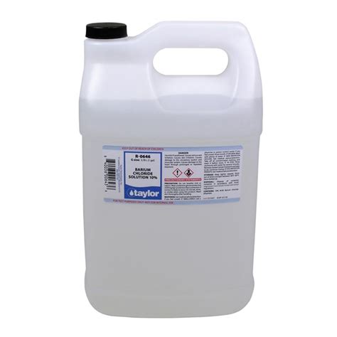 Barium Chloride Solution 10%, gal