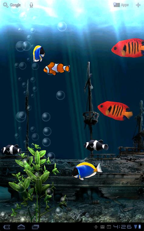 Sfondo animato Acquario - App Android su Google Play