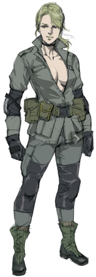 Quiet "Sniper Wolf" outfit concept art : r/metalgearsolid