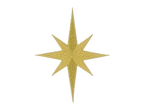 Metallic Gold Embroidered Christmas Nativity Star Liturgical - Etsy