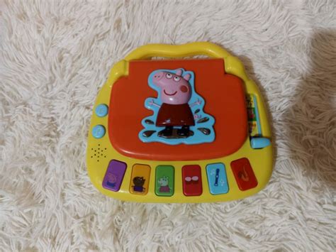 Peppa pig laptop educational toys on Carousell