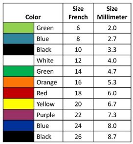 Foley Catheter Size Chart - Best Picture Of Chart Anyimage.Org