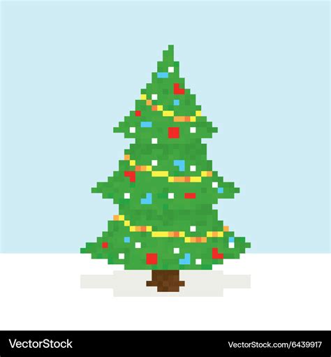 Christmas Tree Pixel Art