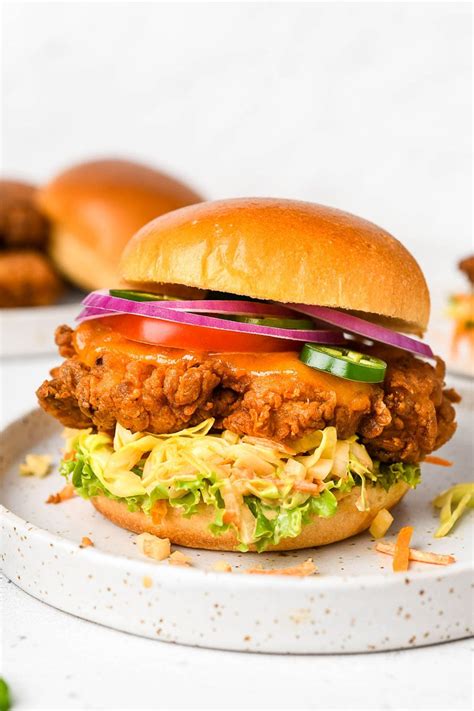 Fried Chicken Sandwich – Cookin' with Mima